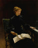 La leçon de piano - Louis Tribout — widok dzieła