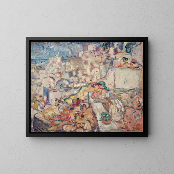 Alger, Casbah - Louis Valtat — oprawiony obraz na ścianie