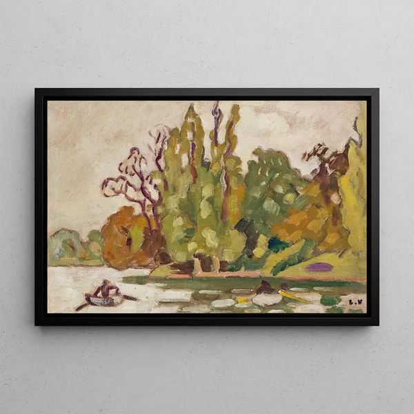 Las Boulogne - Louis Valtat — oprawiony obraz na ścianie