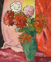 Dahlias cruche verte - Louis Valtat — widok dzieła