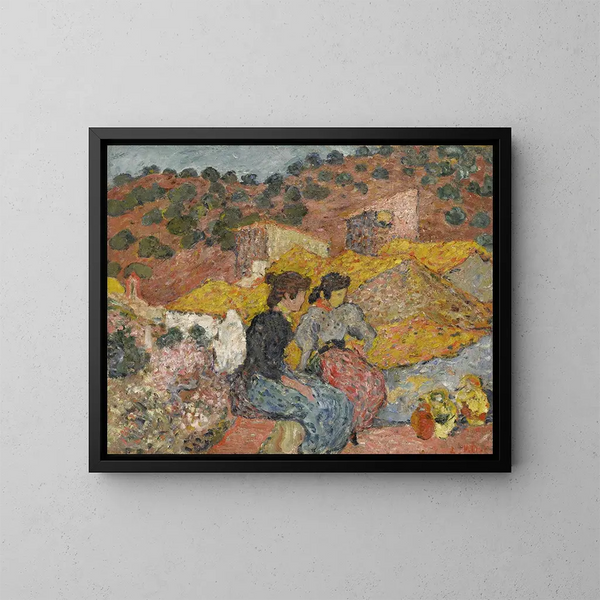 Fontaine espagnole - Louis Valtat — oprawiony obraz na ścianie