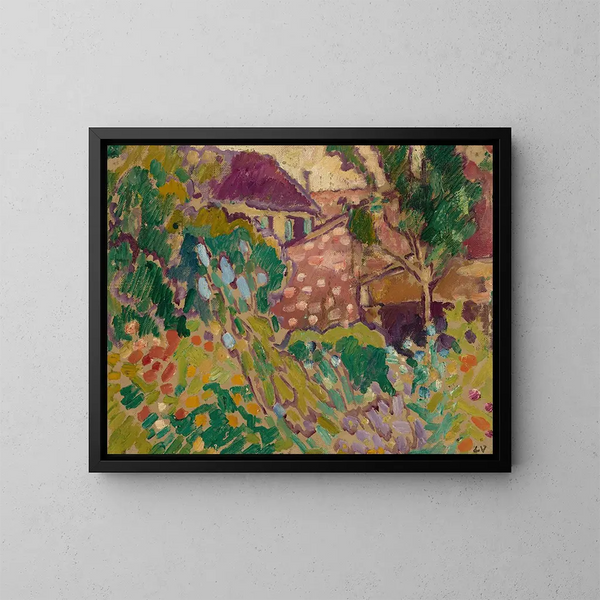 Ogród Choisel - Louis Valtat — oprawiony obraz na ścianie