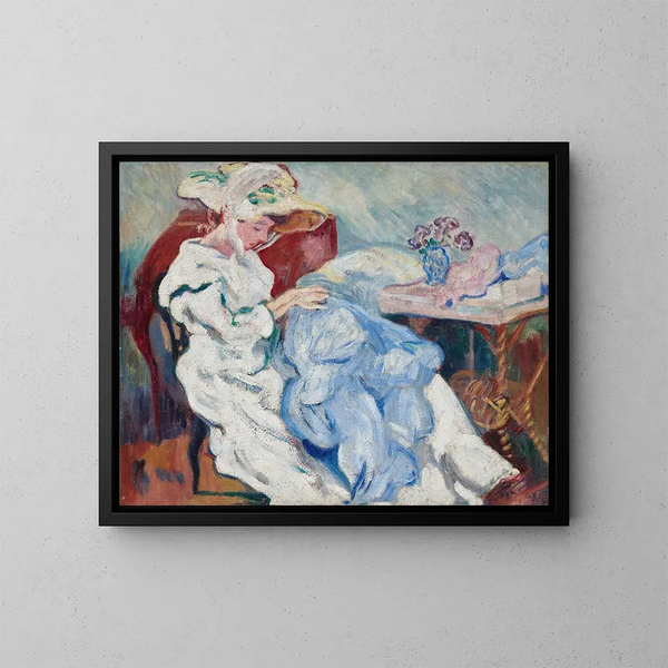 La Couture - Louis Valtat — oprawiony obraz na ścianie