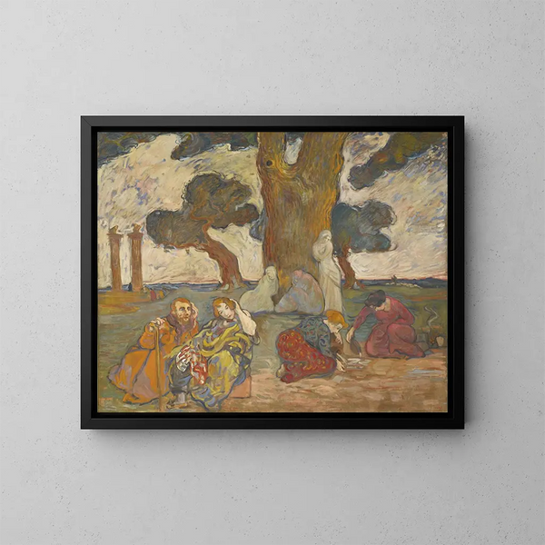 Les Chênes de Dodone - Louis Valtat — oprawiony obraz na ścianie