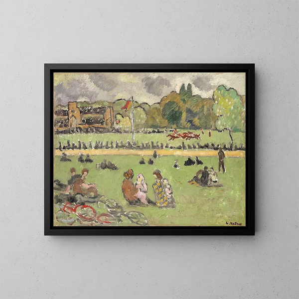 Les Courses - Louis Valtat — oprawiony obraz na ścianie