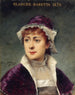 portretowy Blanche Baretta 1855-1939 członek Societe de la Comédie-Française - Louise Abbema — widok dzieła