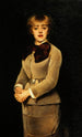 Portretowy Obraz Jeanne Samary 1857-1890 członkini Comédie-Française - Louise Abbema — widok dzieła