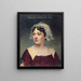 portretowy Pauline Granger 1833-1913 członkini Société des Comédiens Français - Louise Abbéma — oprawiony obraz na ścianie