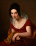 portretu anonimowej kobiety - Louise Marie Jeanne Hersent — widok dzieła