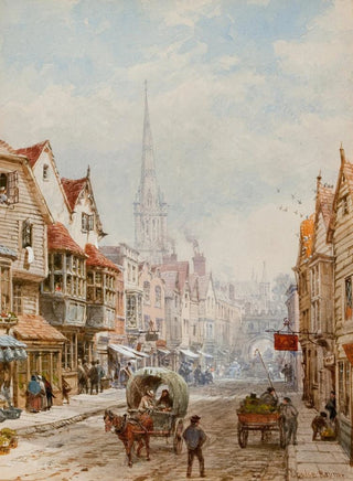 Louise Rayner - High Street Salisbury.webp