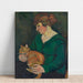 Reprodukcja obrazu Louson i Raminou - Suzanne Valadon