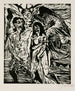 Wypędzenie z raju - Lovis Corinth — widok dzieła
