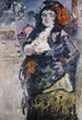 Carmencita Portret Charlotte Berend-Corinth w stroju hiszpańskim - Lovis Corinth — widok dzieła