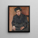 Portret teściowej artysty - Lovis Corinth — oprawiony obraz na ścianie