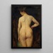 kobiecy Nu - Lovis Corinth — oprawiony obraz na ścianie