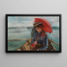 Mademoiselle Heck - Lovis Corinth — oprawiony obraz na ścianie