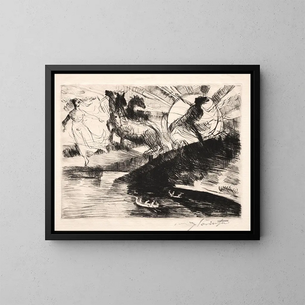 Hélios - Lovis Corinth — oprawiony obraz na ścianie