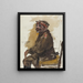 Hermann frappé en uniforme - Lovis Corinth — oprawiony obraz na ścianie