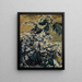 Kwiaty kasztanowca - Lovis Corinth — oprawiony obraz na ścianie