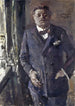 Portret prezydenta Rzeszy Friedricha Eberta - Lovis Corinth — widok dzieła