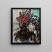 Róże i lilie - Lovis Corinth — oprawiony obraz na ścianie