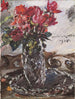 Czerwone róże - Lovis Corinth — widok dzieła