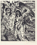 L'expulsion du paradis L'expulsion du paradis - Lovis Corinth — widok dzieła