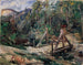pejzażu tyrolskiego z mostem - Lovis Corinth — widok dzieła
