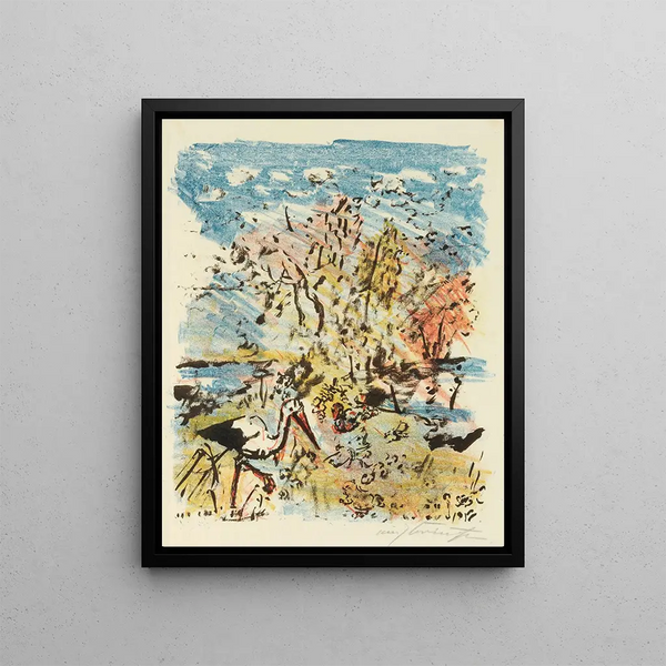 Lovis Corinth - Wiese mit Storch und Frosch.webp