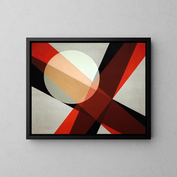 A 19 - László Moholy-Nagy — oprawiony obraz na ścianie