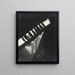 Fotogram - László Moholy-Nagy — oprawiony obraz na ścianie