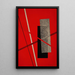 Construction IV - László Moholy-Nagy — oprawiony obraz na ścianie