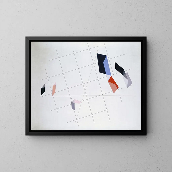 L IV - László Moholy-Nagy — oprawiony obraz na ścianie