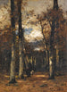 Las w Fontainebleau - László Pál — widok dzieła