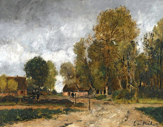 Lszl Pal - Landscape With Cottage.webp