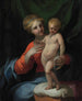 La Vierge à l'Enfant - Lubin Baugin — widok dzieła