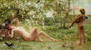 LucOlivier Merson - Awakening Spring.webp