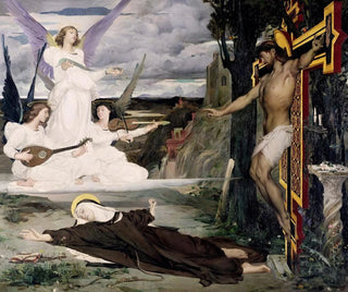 La Vision - Luc-Olivier Merson — widok dzieła