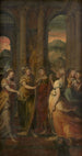 Achille i córki Lykomeda - Luca Cambiaso — widok dzieła