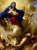 La Vierge à l'Enfant avec les âmes du Purgatoire - Luca Giordano — widok dzieła