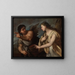 Picus i Circe - Luca Giordano — oprawiony obraz na ścianie
