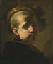 Portret chłopca w futrzanym kapeluszu - Luca Giordano — widok dzieła