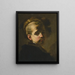 Portret chłopca w futrzanym kapeluszu - Luca Giordano — oprawiony obraz na ścianie
