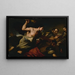 Samson zabijający Filistynów - Luca Giordano — oprawiony obraz na ścianie