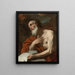 Święty Hieronim - Luca Giordano — oprawiony obraz na ścianie