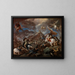 La découverte du corps d'Holoferne - Luca Giordano — oprawiony obraz na ścianie