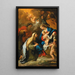 La Sainte Famille avec les saints Anne et Joachim - Luca Giordano — oprawiony obraz na ścianie
