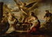 Ofiara Manoaha - Luca Giordano — widok dzieła