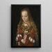 Księżniczka Saksonii - Lucas Cranach Starszy — oprawiony obraz na ścianie