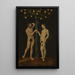 Adam i Ewa - Lucas Cranach Starszy — oprawiony obraz na ścianie